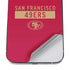 NFL San Francisco 49ers Red Performance Series iPhone 12 Pro Max Skin